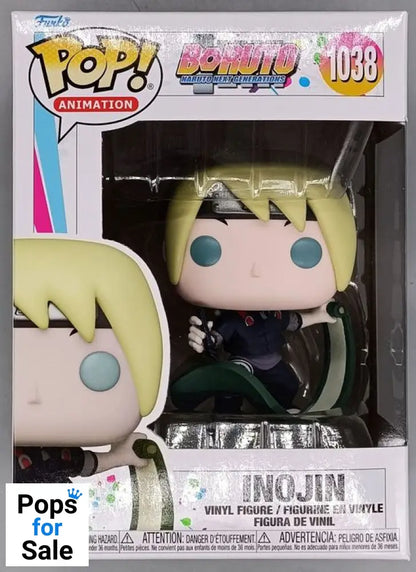 #1038 Inojin - Boruto Naruto Next Generations - Box Damaged Funko POP