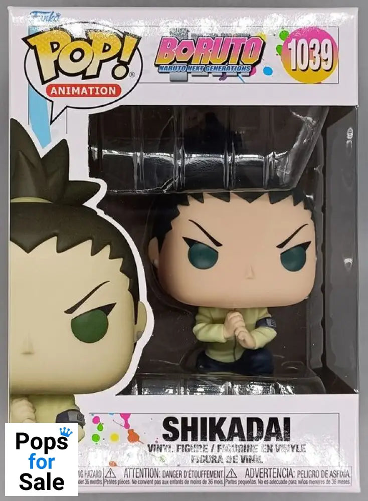 #1039 Shikadai - Boruto Naruto Next Generations Funko POP - PopsforSale.co.uk