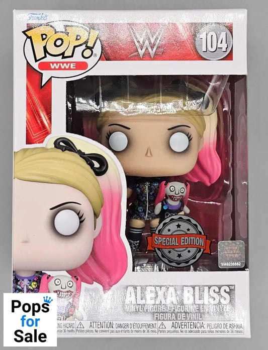 #104 Alexa Bliss (w/ Doll) - WWE Funko POP