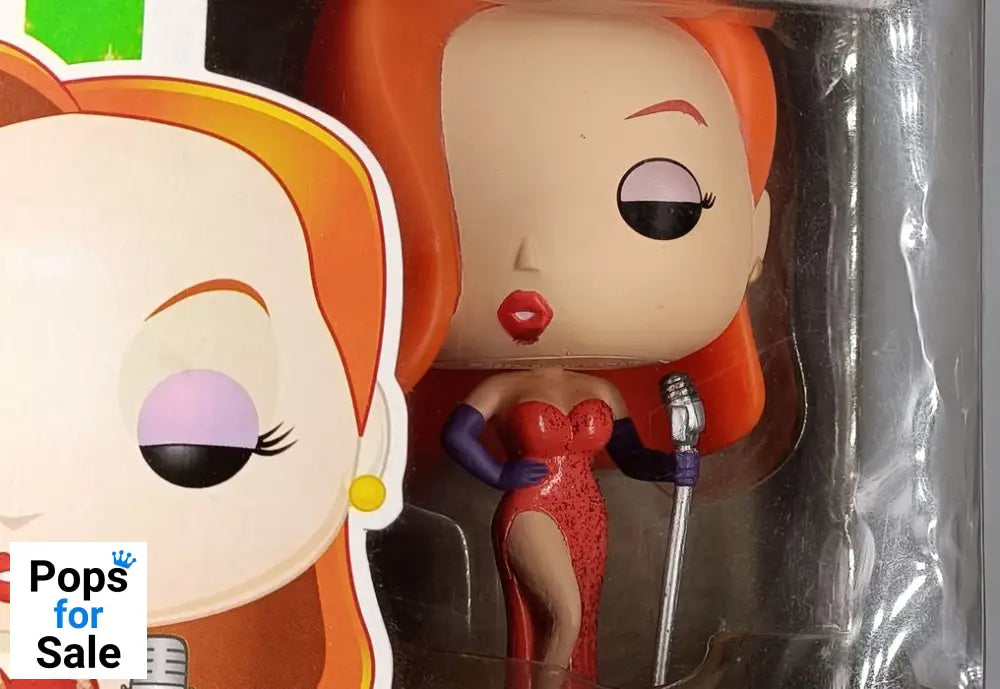 #104 Jessica Rabbit - Disney Who Framed Roger Rab Box Damaged Funko POP - PopsforSale.co.uk