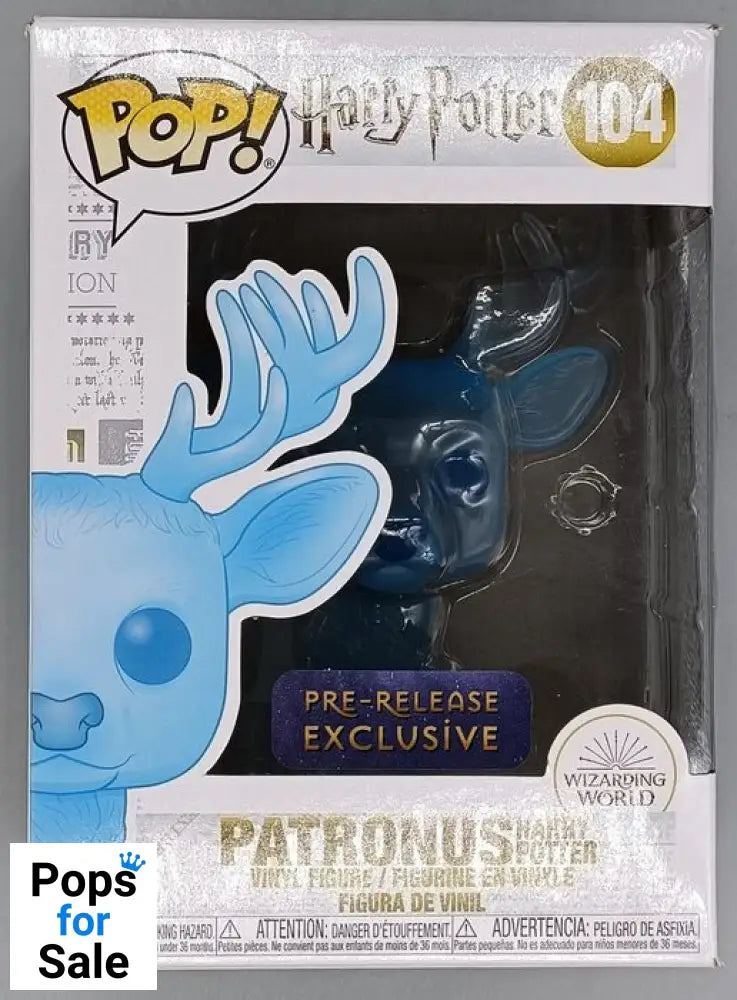 104 Patronus (Harry Potter) - Harry Potter - Box Damaged Funko POP