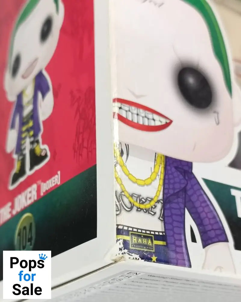 #104 The Joker (er) - DC Suicide Squad - Box Damaged Funko POP
