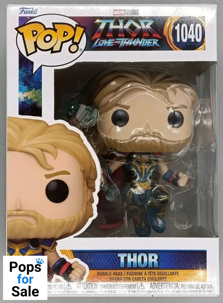 #1040 Thor - Marvel Thor 4 Love & Thunder - Box Damaged Funko POP - PopsforSale.co.uk