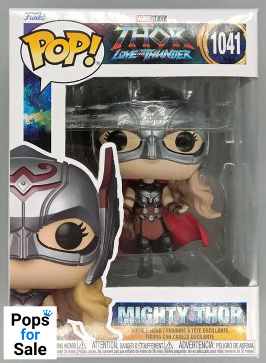 #1041 Mighty Thor - Marvel Thor 4 Love & Thunder Box Damaged Funko POP