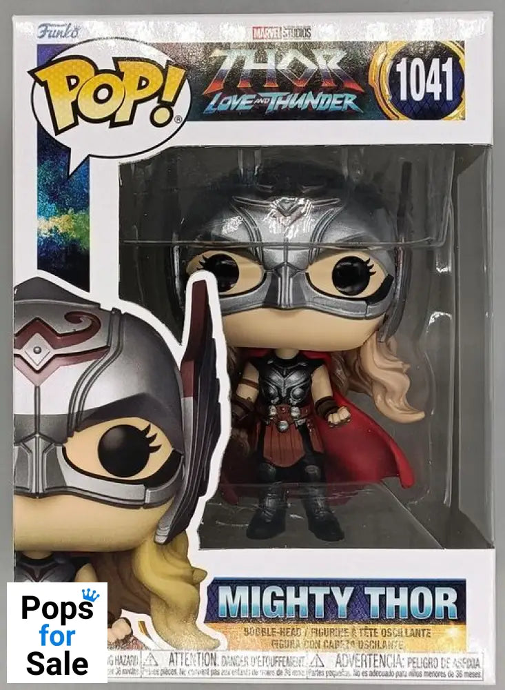 #1041 Mighty Thor - Marvel Thor 4 Love & Thunder Funko POP - PopsforSale.co.uk