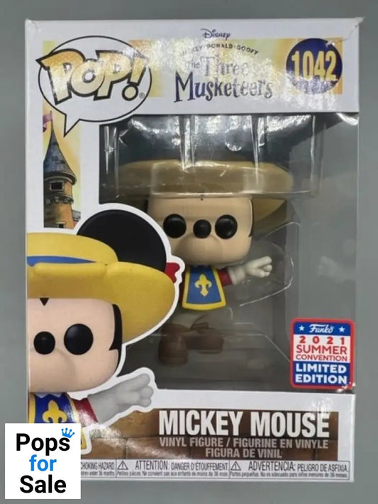 #1042 Mickey Mouse - Disney Three Musketeers - 20 Box Damaged Funko POP - PopsforSale.co.uk