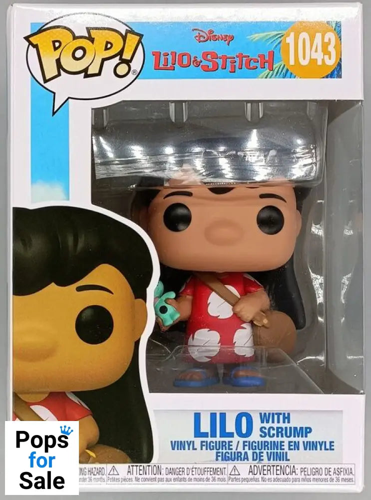 1043 Lilo with Scrump - Disney Lilo & Stitch - Box Damaged Funko POP