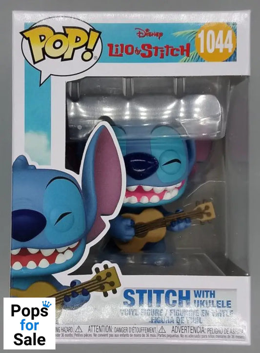 #1044 Stitch with Ukulele - Disney Lilo & Stitch Funko POP