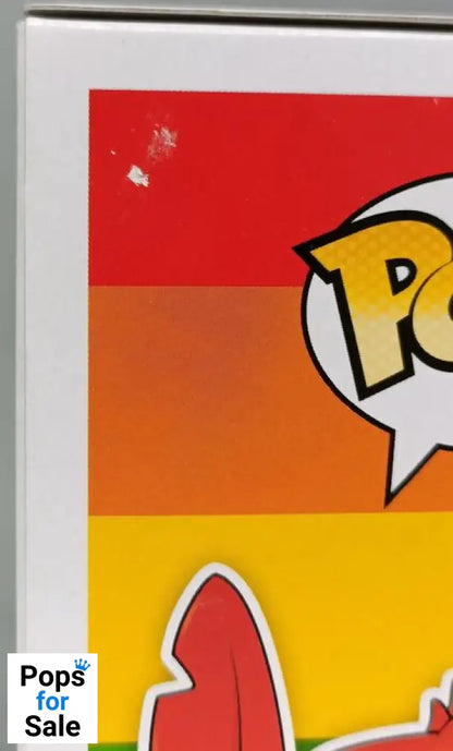 #1045 Stitch (Seated Smiling Pride) Diamond Disney Damaged Box Funko POP