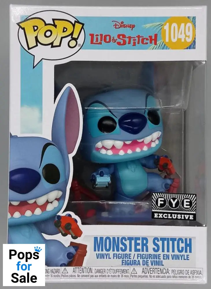 1049 Monster Stitch - Disney Lilo & Stitch - Funko POP