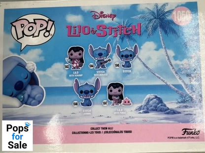 #1050 Sleeping Stitch - Disney Lilo & Stitch - Box Damaged Funko POP