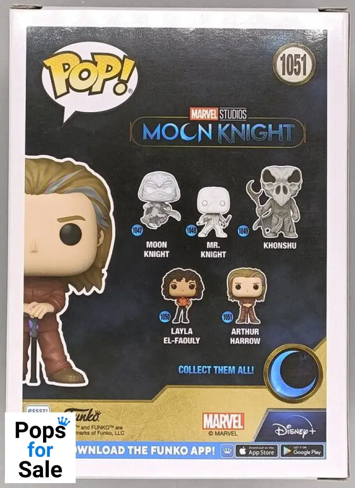 #1051 Arthur Harrow - Marvel Moon Knight - Brand New Funko POP