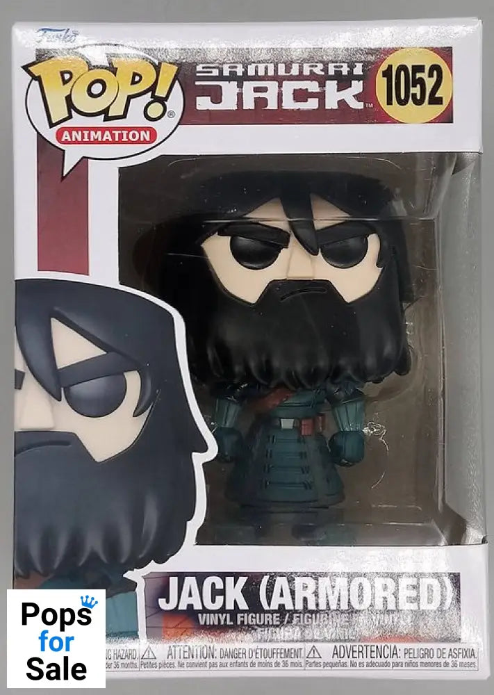 #1052 Jack (Armored) - Samurai Jack Funko POP - PopsforSale.co.uk