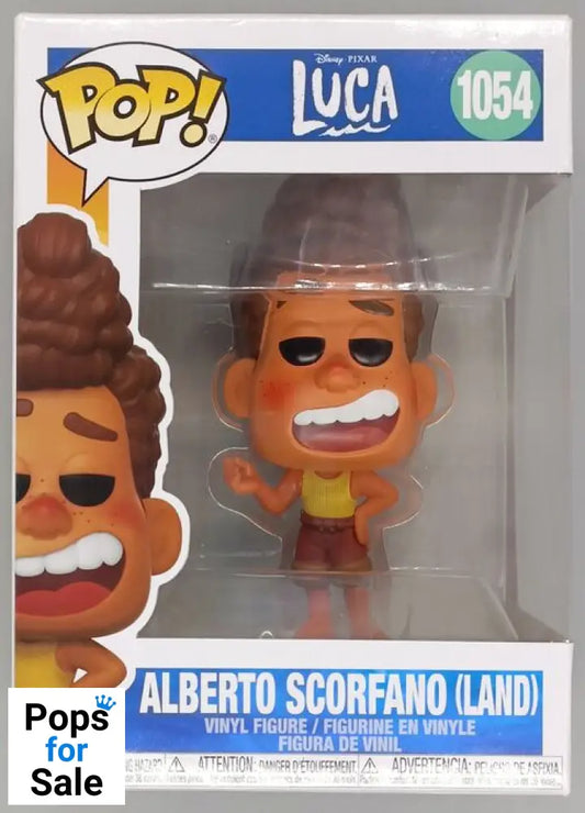 #1054 Alberto Scorfano (Land) - Disney Luca Funko POP - PopsforSale.co.uk