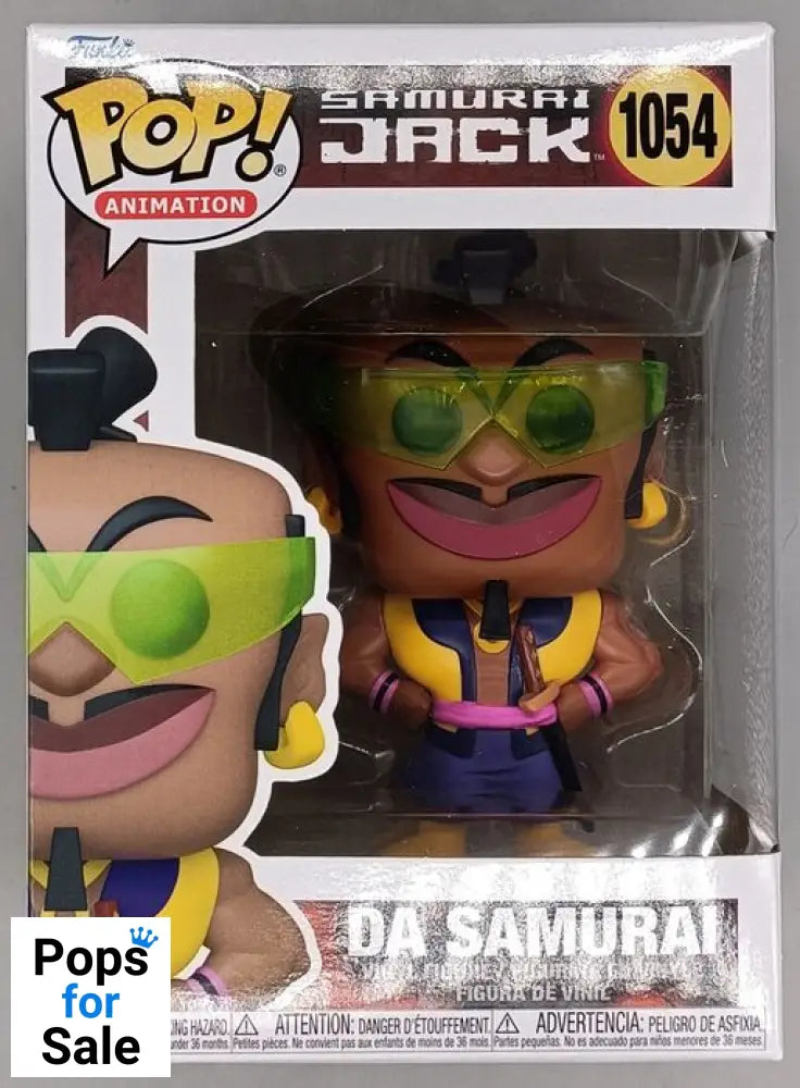 #1054 Da Samurai - Samurai Jack Funko POP - PopsforSale.co.uk