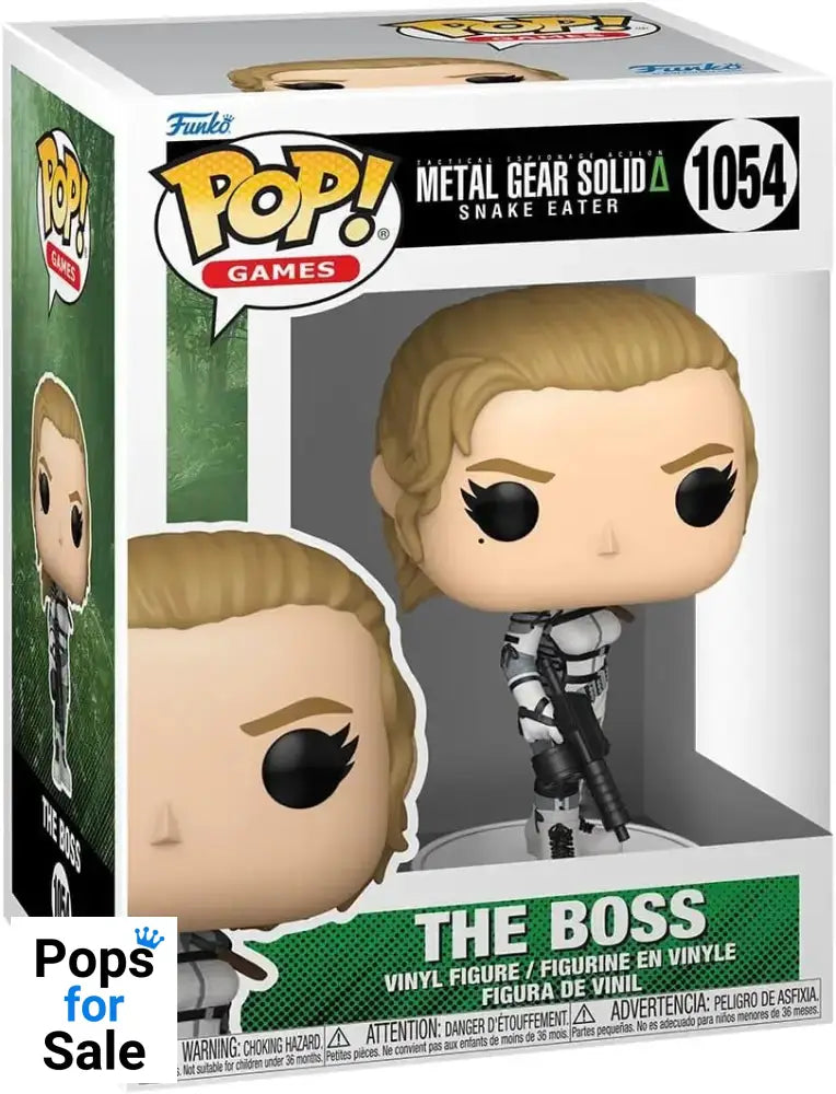 1054 The Boss - Metal Gear Solid Snake Eater Funko Pop Presale