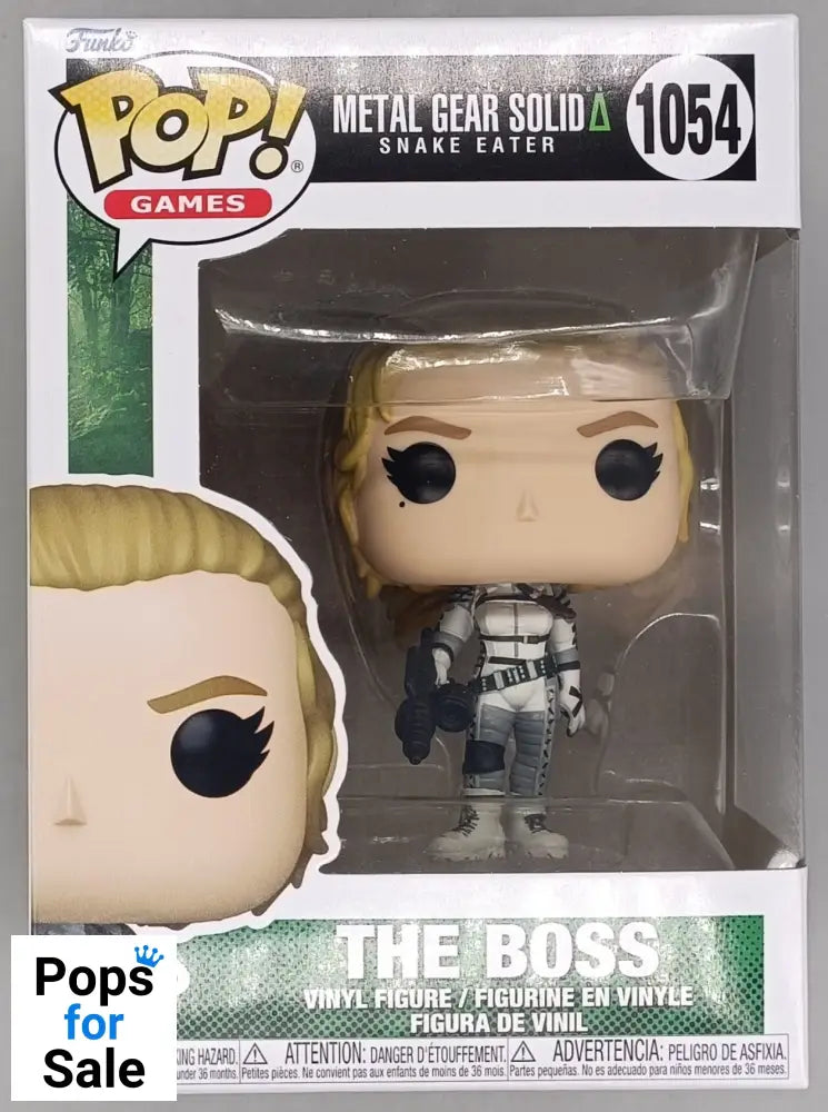 1054 The Boss - Metal Gear Solid Snake Eater Funko POP - Brand New