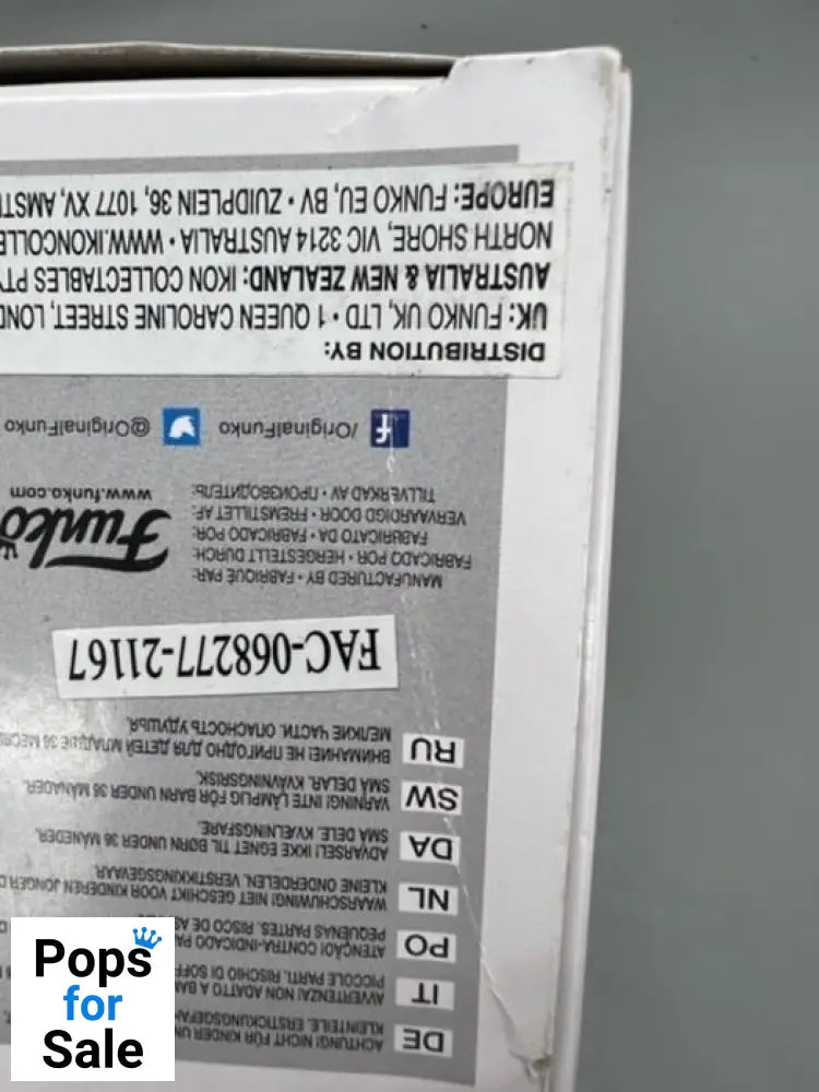 1058 Alice (Curtsying) - Disney Alice In Wonderland Funko POP - Box Damaged