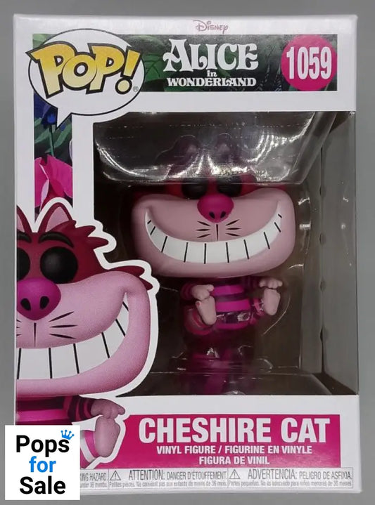 #1059 Cheshire Cat (Translucent) Disney Alice in Wonderland Funko POP