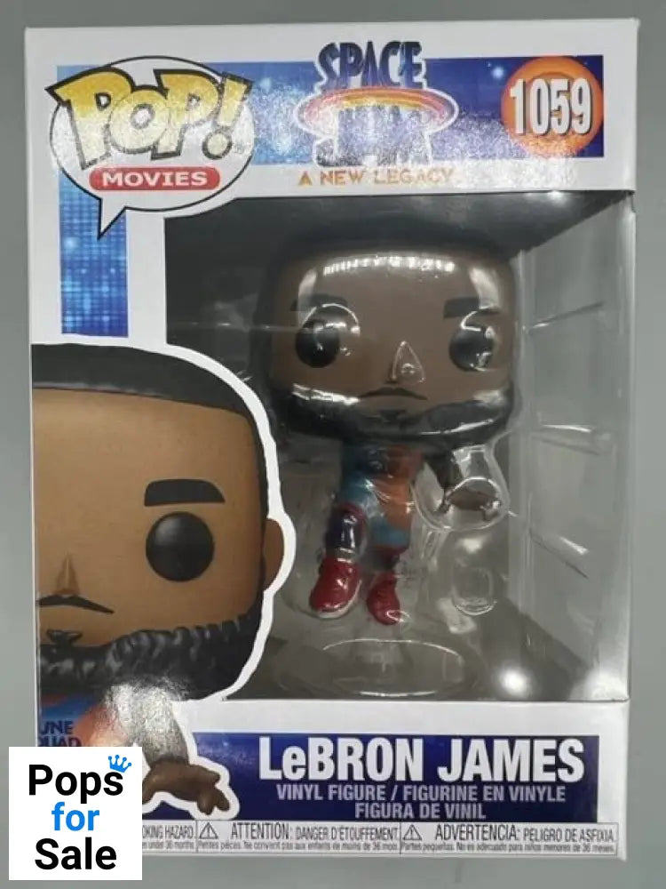 1059 LeBron James (Leaping) - Space Jam - Funko POP - Box Damaged