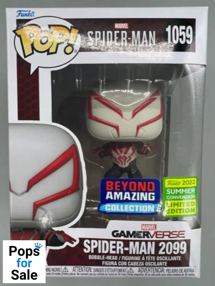 #1059 Spider-Man 2099 - Marvel - 2022 Con Funko POP - PopsforSale.co.uk