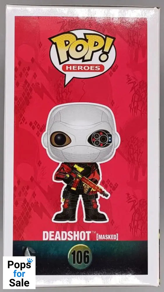 #106 Deadshot (Masked) - Suicide Squad Funko POP - PopsforSale.co.uk