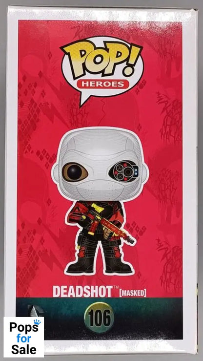 #106 Deadshot (Masked) - Suicide Squad Funko POP - PopsforSale.co.uk