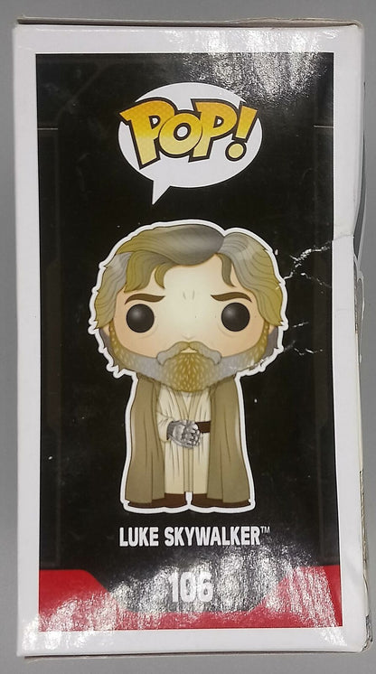 #106 Luke Skywalker Star Wars Force Awakens Box Damaged Funko POP - PopsforSale.co.uk