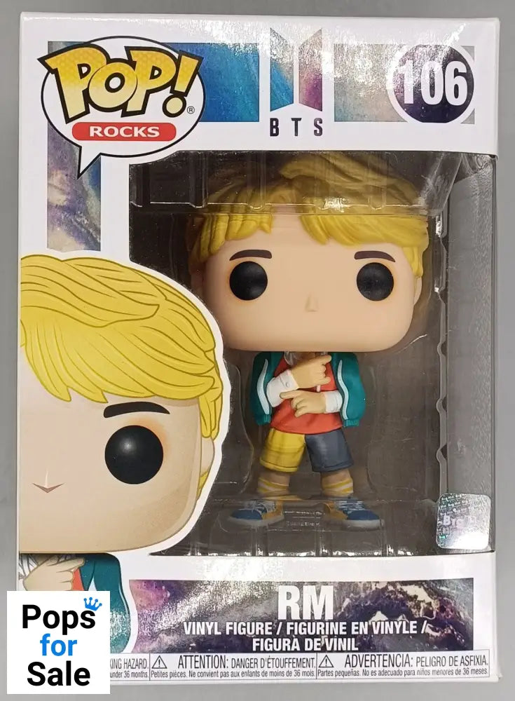106 RM - BTS - Rocks - Funko POP - Box Damaged