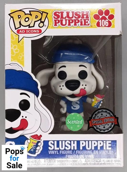 106 Slush Puppie - Scented - Ad Icons - Funko POP - Box Damaged