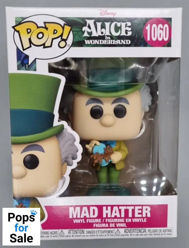 #1060 Mad Hatter - Disney Alice in Wonderland Funko POP - PopsforSale.co.uk