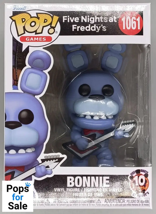 1061 Bonnie - Five Nights at Freddy's 10th Anniversary FNAF Funko POP - Brand New