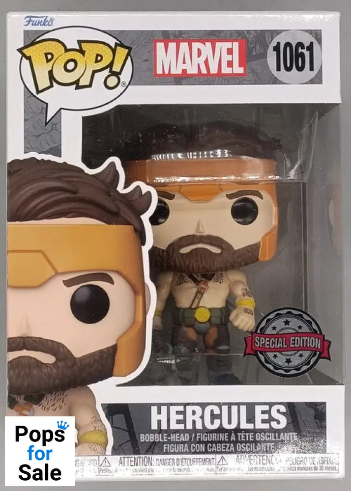 1061 Hercules - Marvel - Brand New Funko POP