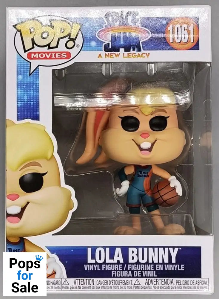 #1061 Lola Bunny - Space Jam - Box Damaged Funko POP - PopsforSale.co.uk