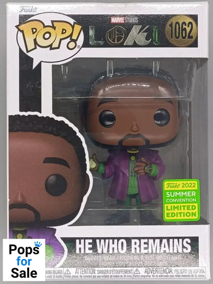 #1062 He Who Remains - Marvel Loki - 2022 Con - Box Damaged Funko POP - PopsforSale.co.uk