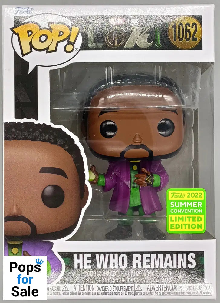 #1062 He Who Remains - Marvel Loki - 2022 Con Funko POP
