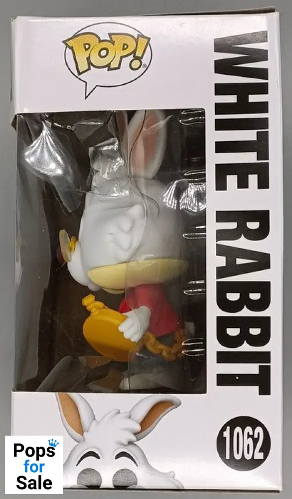 1062 White Rabbit - Disney Alice in Wonderland - Box Damaged Funko POP