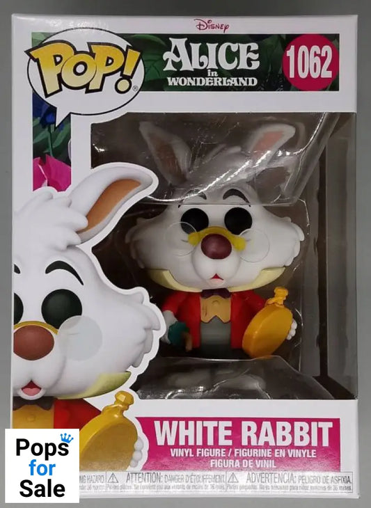 1062 White Rabbit - Disney Alice in Wonderland Funko POP