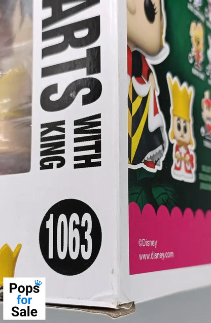 1063 Queen of Hearts (with King) Disney Alice in Wonderland Funko POP - Box Damaged