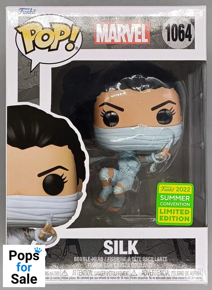 1064 Silk - Marvel - 2020 Con - Funko POP - Box Damaged