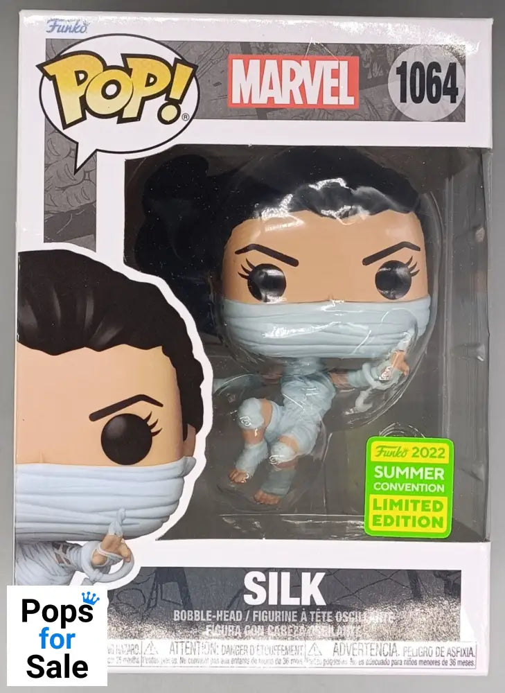 1064 Silk - Marvel - 2020 Con - Funko POP - Box Damaged