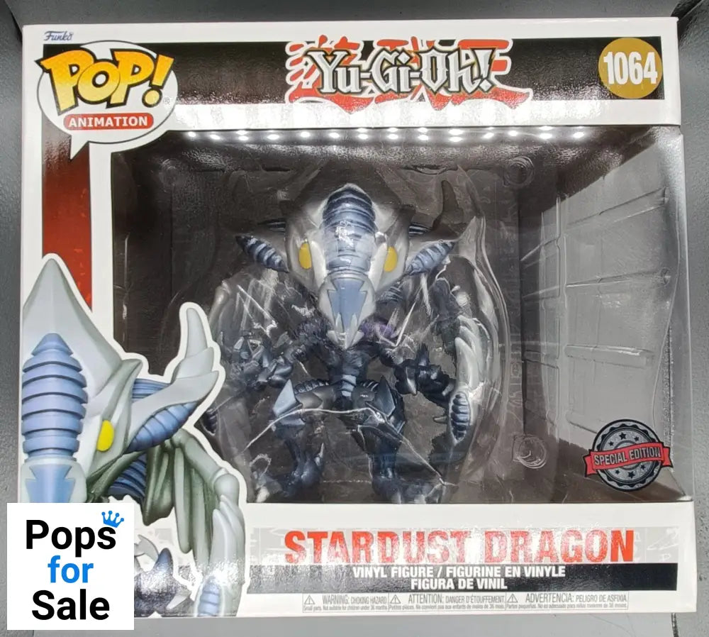 #1064 Stardust Dragon 6 Inch - Yu-Gi-Oh Funko POP - PopsforSale.co.uk