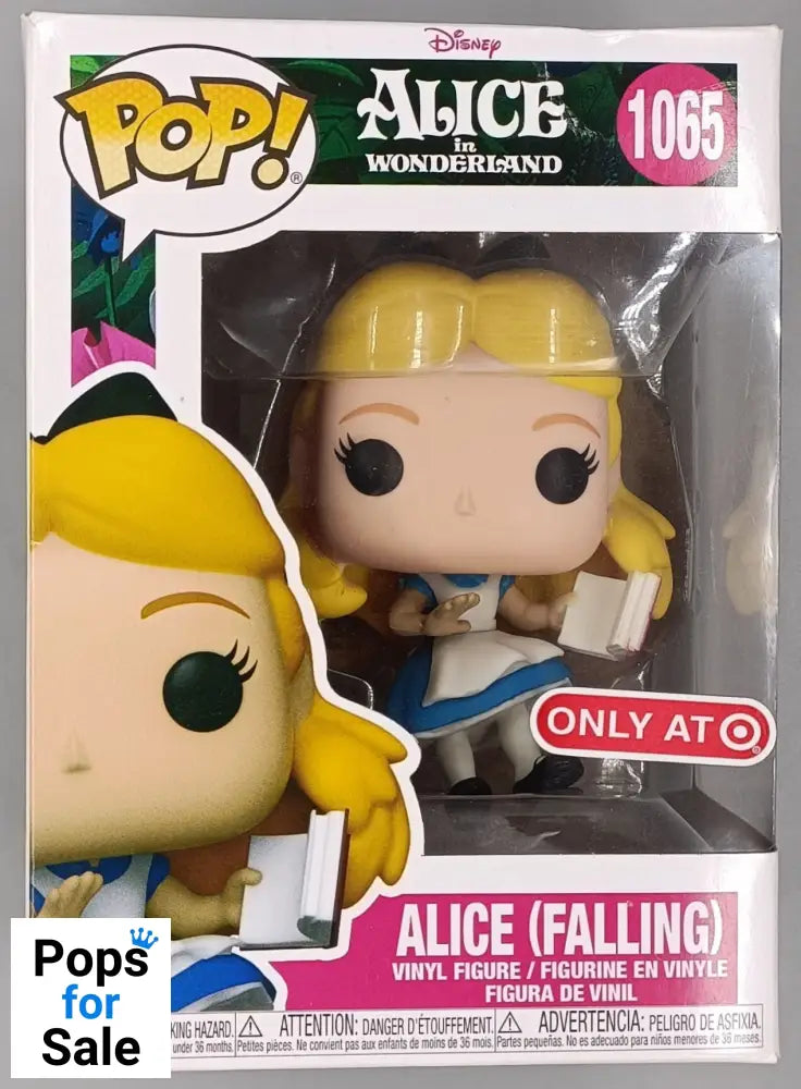1065 Alice (Falling) - Disney Alice in Wonderland - Funko POP - Box Damaged