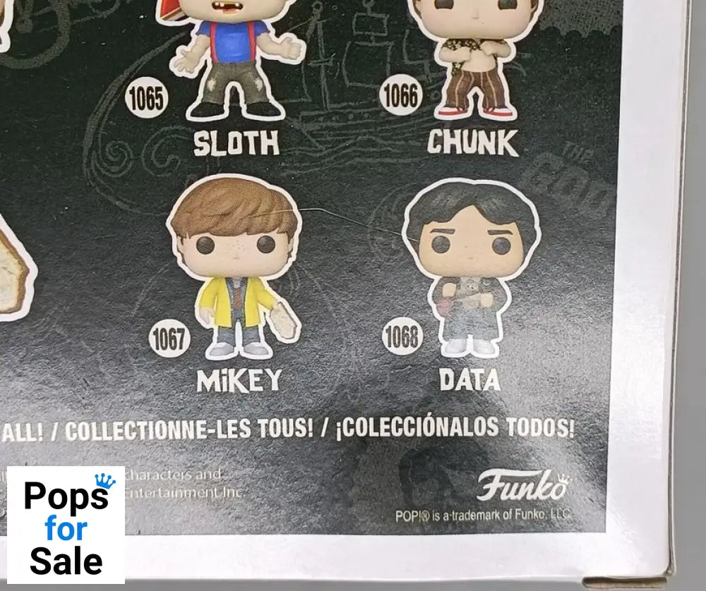 #1067 Mikey (w/ Map) - The Goonies - Box Damaged Funko POP - PopsforSale.co.uk