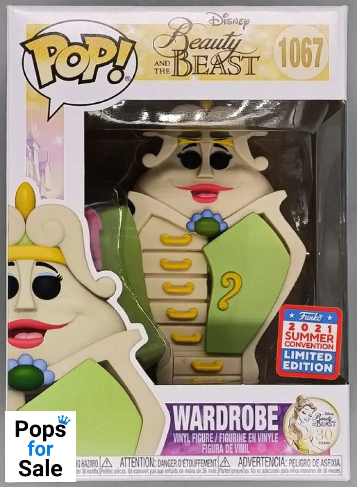 1067 Wardrobe - Disney Beauty And The Beast - 2021 Con Funko POP