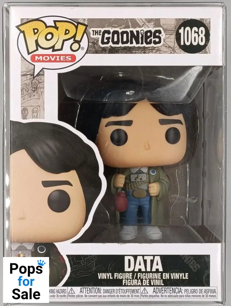 #1068 Data (w/ Glove Punch) - The Goonies Funko POP - PopsforSale.co.uk