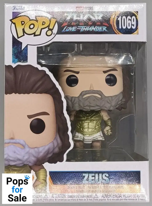 #1069 Zeus - Marvel Thor Love and Thunder - 2022 Con Box Damaged Funko POP