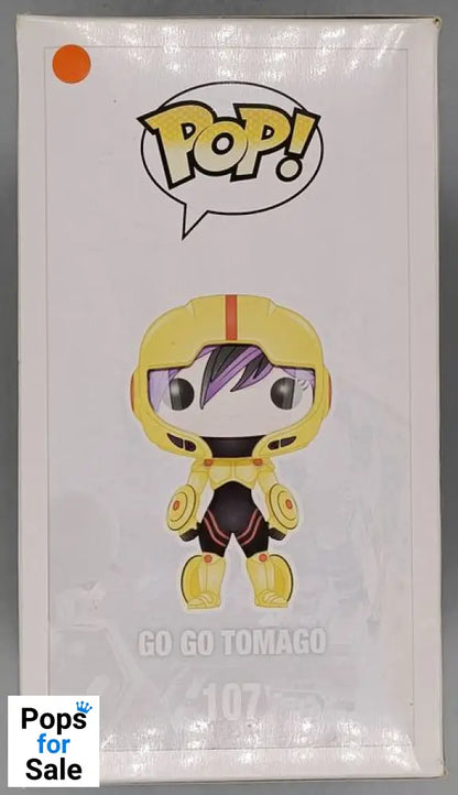 #107 Go Go Tomago - Disney Big Hero 6 - Box Damaged Funko POP - PopsforSale.co.uk