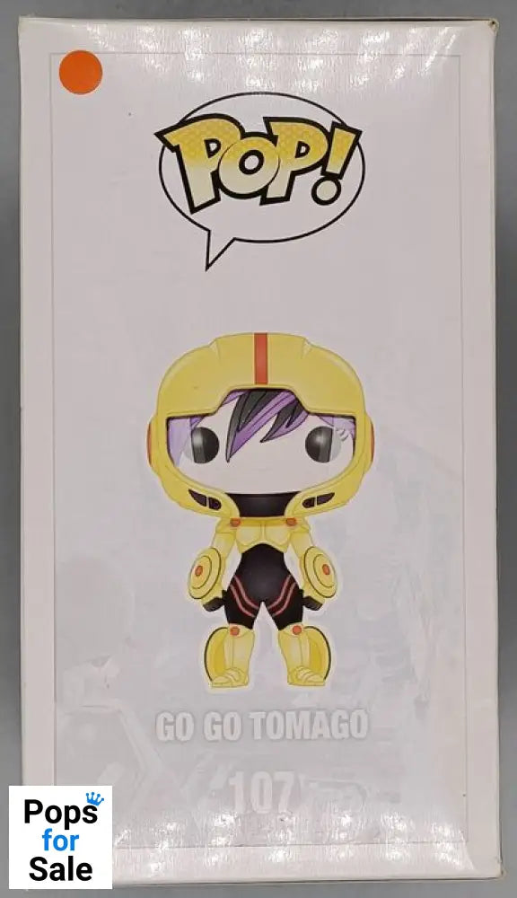 107 Go Go Tomago - Disney Big Hero 6 - Box Damaged Funko POP