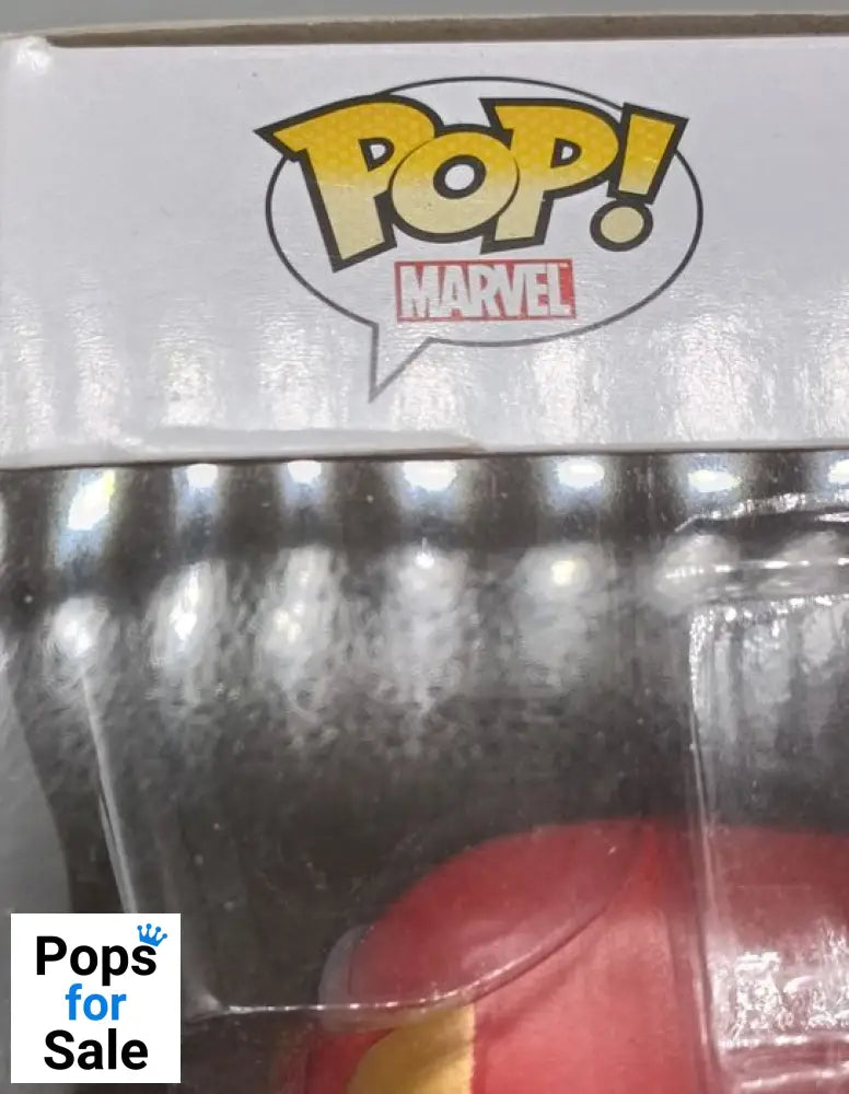 #107 Iron Spider - Marvel Spider-Man - Box Damaged Funko POP - PopsforSale.co.uk